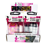 Panic Alarm Keychain - 6 Pieces Per Retail Ready Display 25831 - NOVELTY INC WHOLESALE