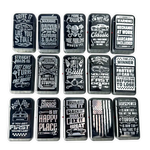 Big Bubba Dual Torch Foil Sticker Lighter - 15 Pieces Per Retail Ready Display 25837 WHOLESALE