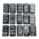 Big Bubba Dual Torch Foil Sticker Lighter - 15 Pieces Per Retail Ready Display 25837 WHOLESALE