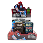 Patriotic Gearhead Dual Torch Lighter - 12 Pieces Per Retail Ready Display 25838 - NOVELTY INC WHOLESALE