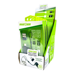 Multi-Port Keychain Adapter - 6 Pieces Per Retail Ready Display 25850 - NOVELTY INC WHOLESALE