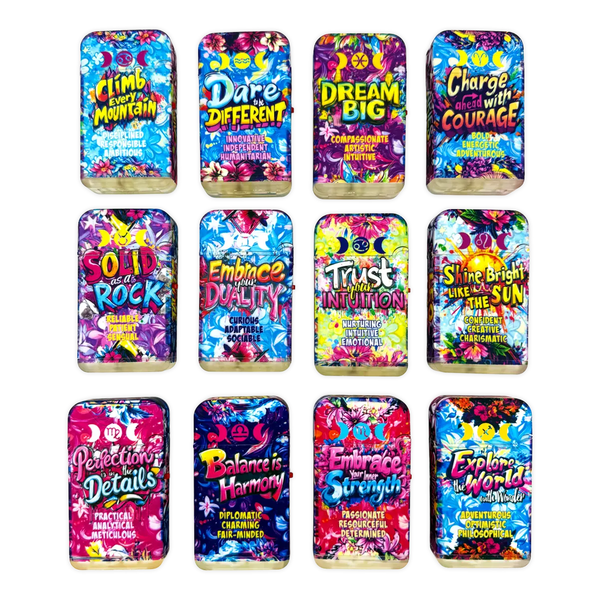 Zodiac Dual Torch Lighter- 12 Pieces Per Retail Ready Display 25915 WHOLESALE