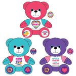 Gratitude Plush Bear - 6 Pieces Per Retail Ready Display 25917 KIPP BROTHERS