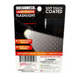 LED Laser Pointer Flashlight with Soft Touch Coating - 6 Pieces Per Retail Ready Display 25919 ROUGHNECK