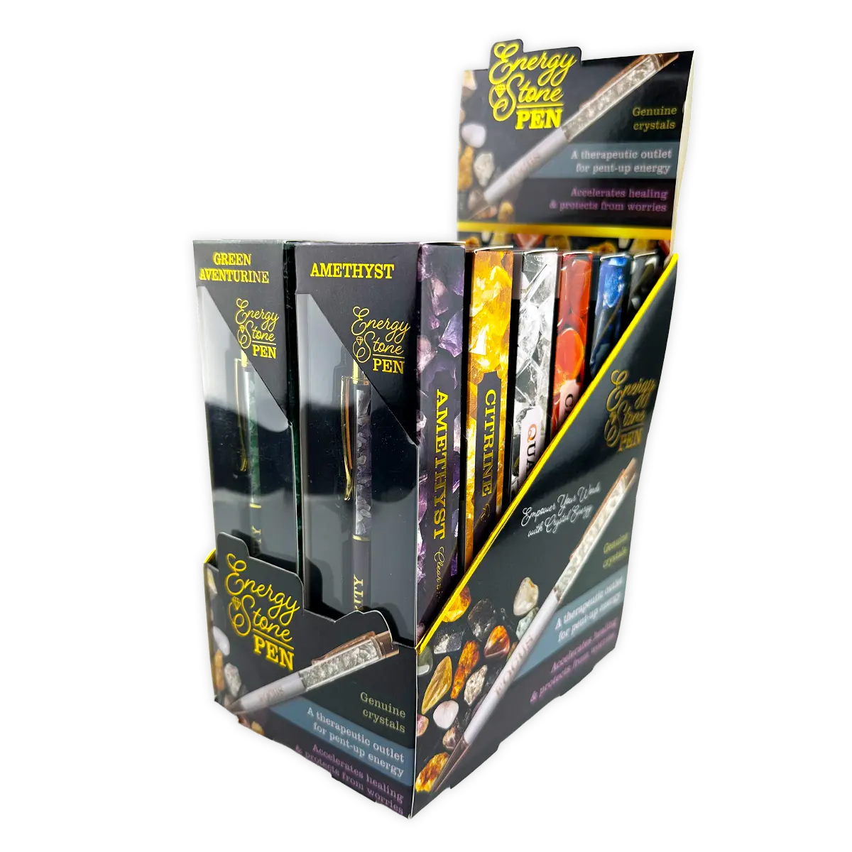 Energy Stone Pen - 12 Pieces Per Display 25920 NOVELTY INC