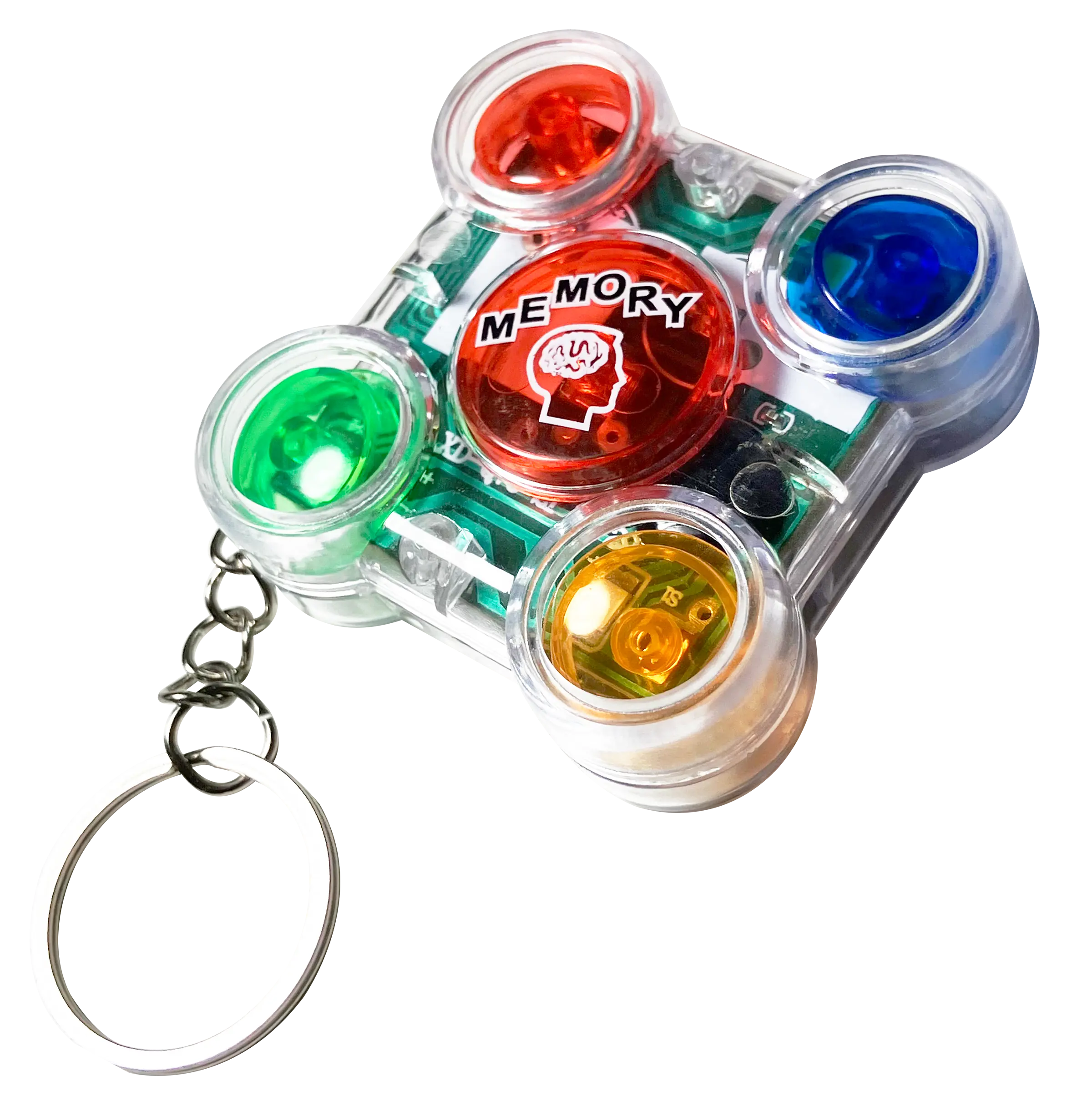 Memory Game Keychain - 6 Pieces Per Retail Ready Display 25936 WHOLESALE