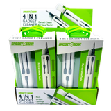 Tech Cleaner 4 in 1 Tool - 6 Pieces Per Retail Ready Display 25944 - NOVELTY INC WHOLESALE