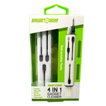 Tech Cleaner 4 in 1 Tool - Store Surplus No Display - 6 Pieces Per Pack 25944L STORE SURPLUS