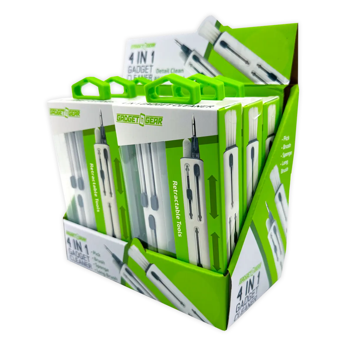 Tech Cleaner Tech Cleaner 4 in 1 Tool - 6 Pieces Per Retail Ready Display 25944 ...