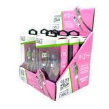 Glitz N Glam 3FT 2.4Amp Type-C Sync & Charge Cable - 6 Pieces Per Retail Ready Display 25948 WHOLESALE