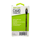 Charging Cable Camo USB-to-USB-C 3FT - 6 Pieces Per Retail Ready Display 25972 GADGET GEAR