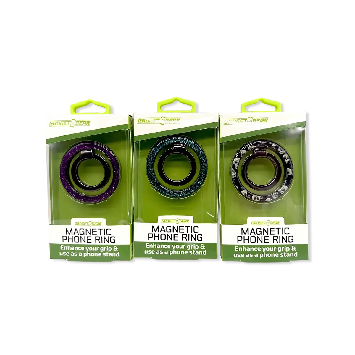 Magnetic Phone Ring - 6 Pieces Per Retail Ready Display 26037 WHOLESALE