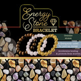 Energy Stone Bracelet - 12 Pieces Per Retail Ready Display 26042 NOVELTY INC
