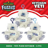North Pole Fuzzies Yeti Gift Assortment Floor Display - 60 Pieces Per Retail Ready Display 88612 WHOLESALE