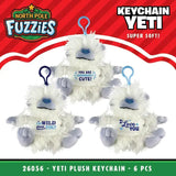 North Pole Fuzzies Yeti Gift Assortment Floor Display - 60 Pieces Per Retail Ready Display 88612 NOVELTY INC