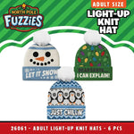 North Pole Fuzzies Yeti Gift Assortment Floor Display - 60 Pieces Per Retail Ready Display 88612 WHOLESALE