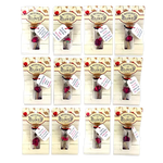 Rose with Message of Love in a Bottle - Store Surplus No Display - 12 Pieces Per Pack 26083L STORE SURPLUS
