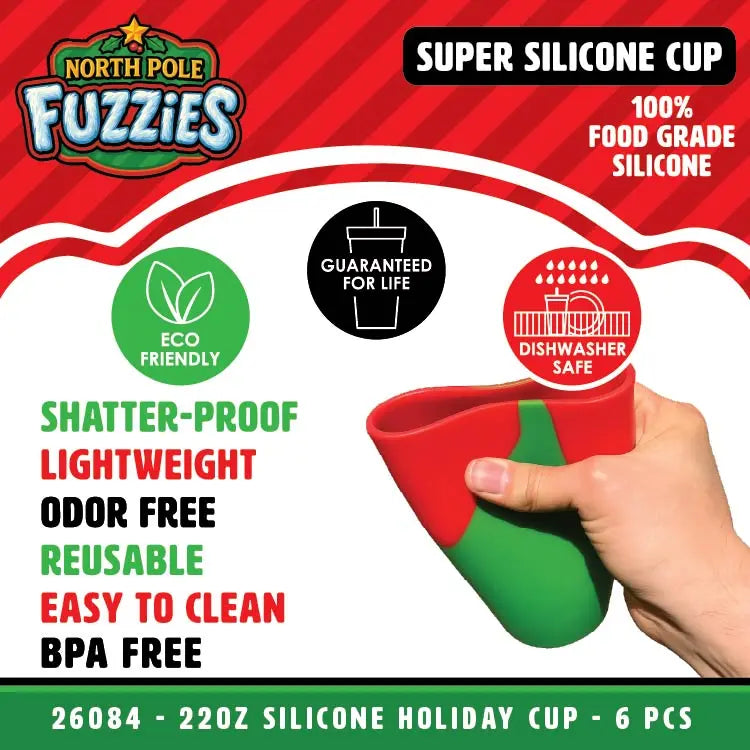 North Pole Fuzzies Yeti Gift Assortment Floor Display - 60 Pieces Per Retail Ready Display 88612 WHOLESALE