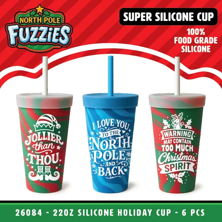 North Pole Fuzzies Yeti Gift Assortment Floor Display - 60 Pieces Per Retail Ready Display 88612 WHOLESALE