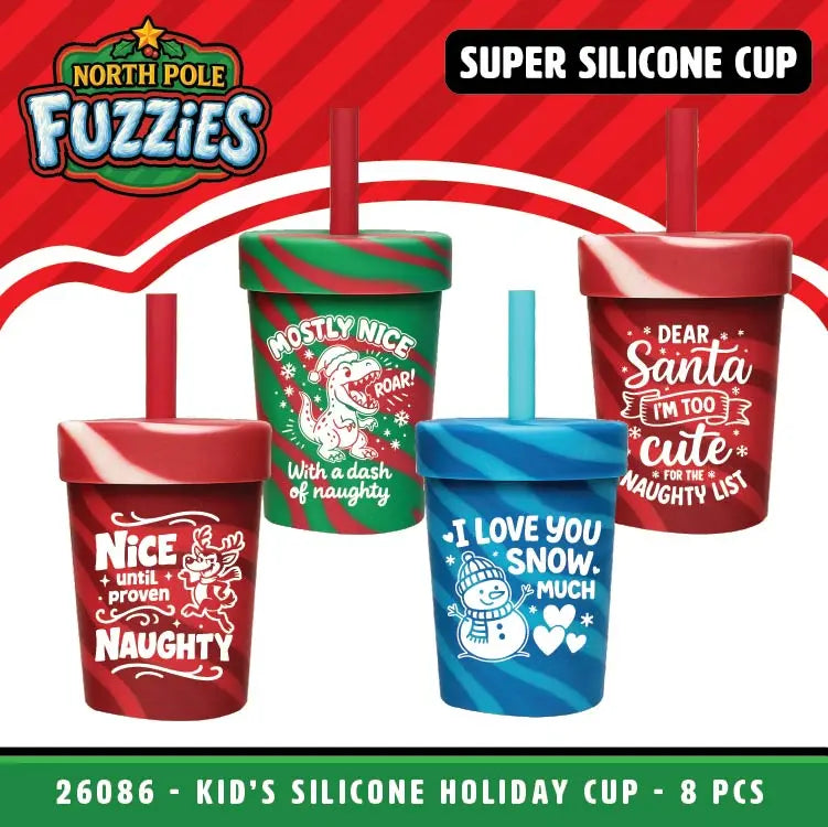 North Pole Fuzzies Yeti Gift Assortment Floor Display - 60 Pieces Per Retail Ready Display 88612 WHOLESALE