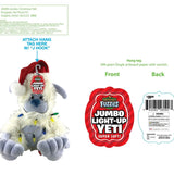 Jumbo Light-Up Plush Snow Yeti - 2 Pieces Per Pack 26090 KIPP BROTHERS