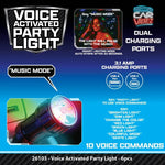 Voice Activated USB Party Light - Store Surplus No Display - 6 Pieces Per Pack 26103L STORE SURPLUS
