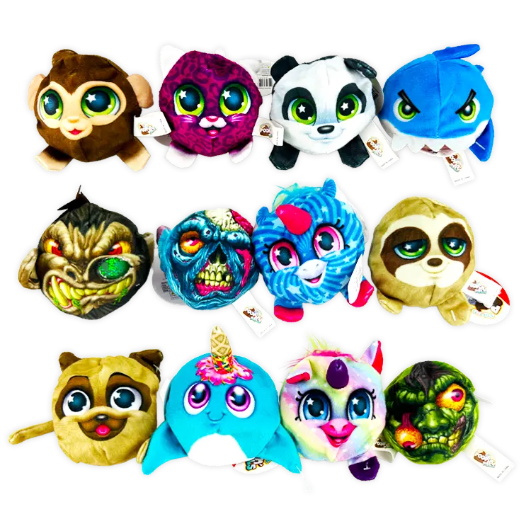 Plush Squeeze Poopin' Pal Toy - 12 Pieces Per Retail Ready Display 26108 KIPP BROTHERS