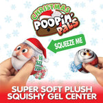 Christmas Plush Squeeze Poopin Pal Toy - 12 Pieces Per Retail Ready Display 26109 KIPP BROTHERS