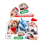 Christmas Plush Squeeze Poopin Pal Toy - 12 Pieces Per Retail Ready Display 26109 WHOLESALE