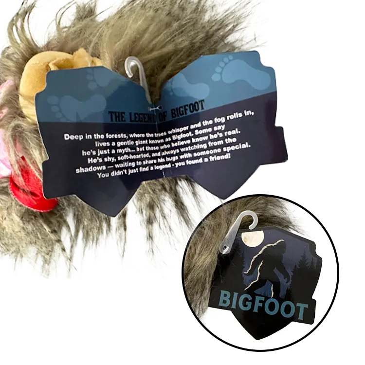 Bigfoot Plush - 6 Pieces Per Pack 26148 KIPP BROTHERS