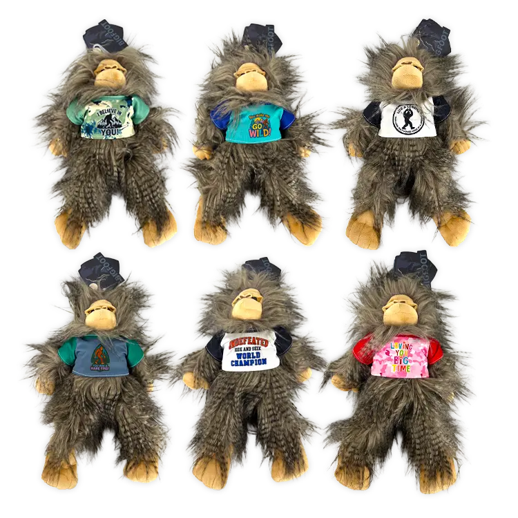 Bigfoot Plush - 6 Pieces Per Pack 26148 KIPP BROTHERS