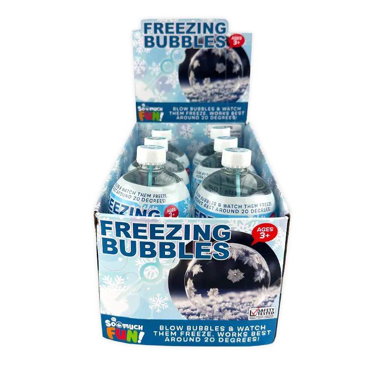 Freezing Icy Bubbles - 12 Pieces Per Retail Ready Display 26154 WHOLESALE