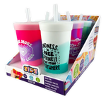 Silicone 22oz Silicone Cup B - 6 Pieces Per Retail Ready Display 26158 WHOLESALE