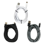 Charging Cable USB-A-to-USB-C 9FT - 6 Pieces Per Retail Ready Display 26183 WHOLESALE