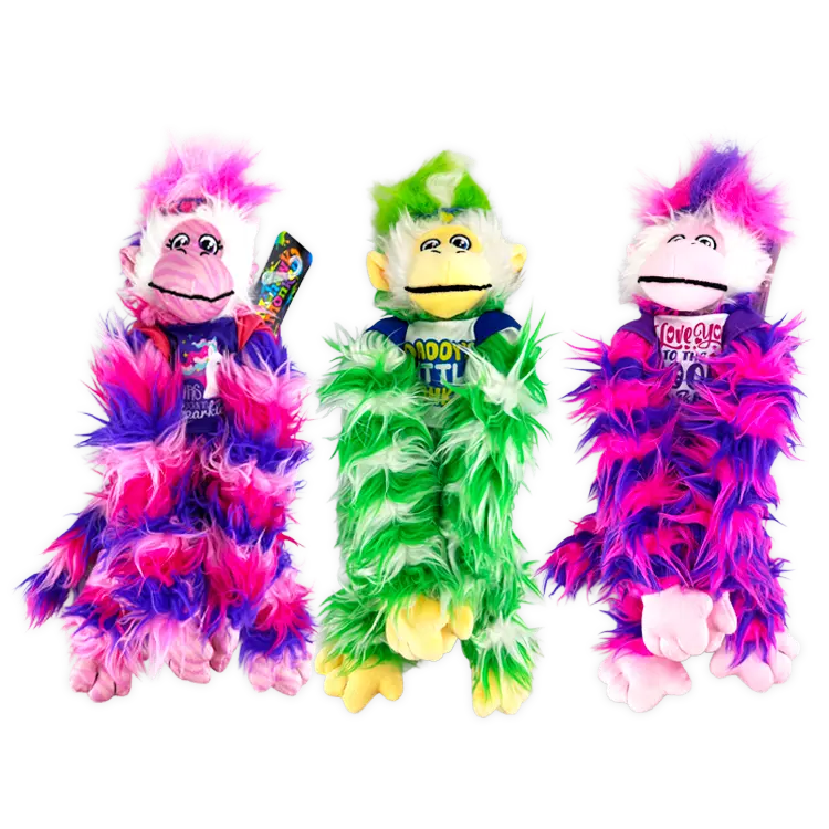 Mohawk Monkey with Merchandising Hang Strip - 6 Pieces Per Pack 26184 KIPP BROTHERS