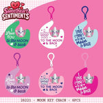 Valentines Day Glass Plush and Gift Assortment Floor Display - 56 Pieces Per Retail Ready Display Kit 88616 NOVELTY INC