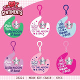 Valentines Day Glass Plush and Gift Assortment Floor Display - 56 Pieces Per Retail Ready Display Kit 88616 NOVELTY INC