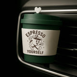 Coffee Cup Air Freshener - 12 Pieces Per Retail Ready Display 26233