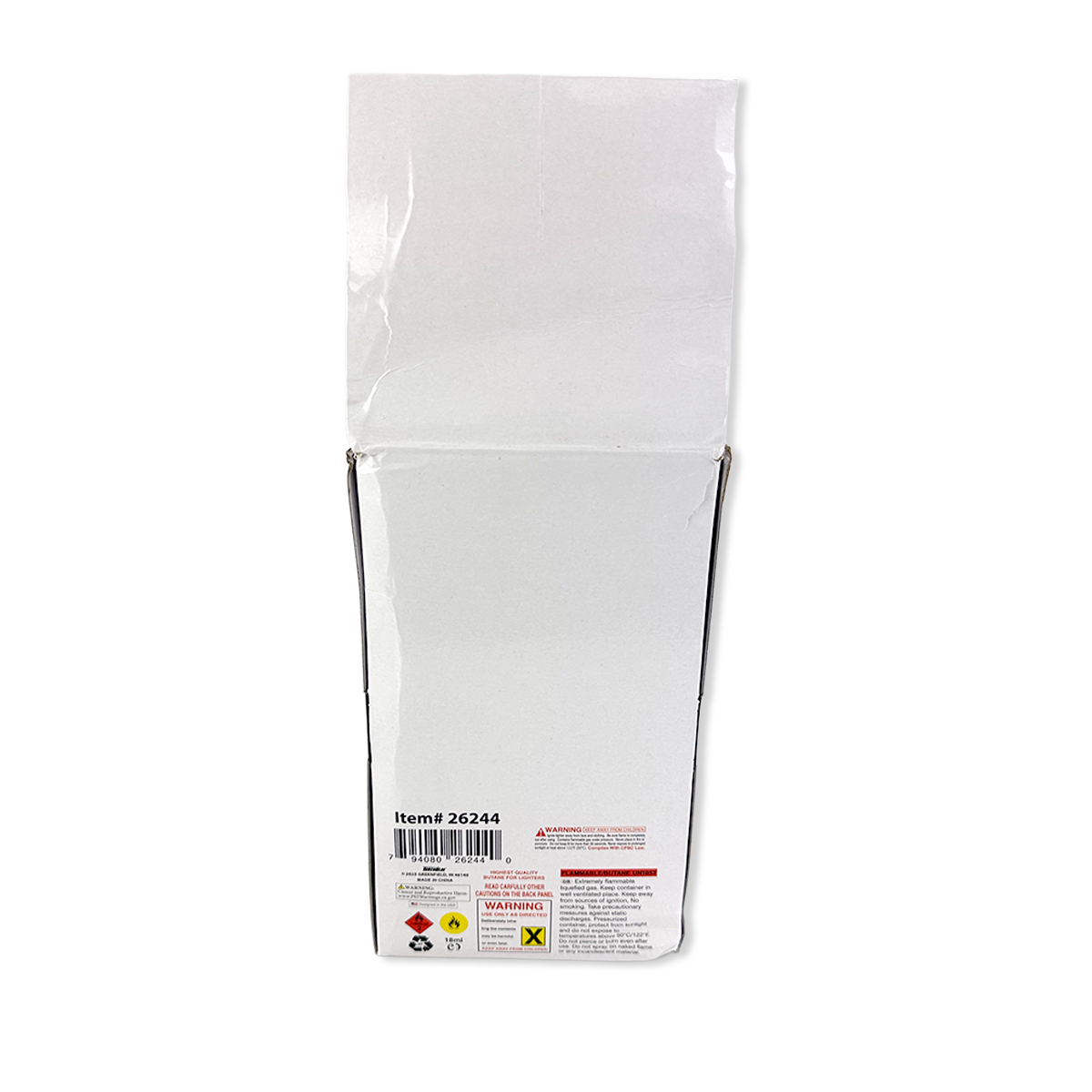 XXL Torch Lighter with Bonus Butane Refill Blister 2-Pack Sets - 6 Sets Per Display 26244 TORCH BLUE