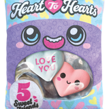Plush Bag of Conversation Hearts - 6 Pieces Per Retail Ready Display 26255 NOVELTY INC