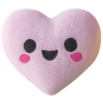 Plush Bag of Conversation Hearts - 6 Pieces Per Retail Ready Display 26255 NOVELTY INC