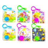 Aqua Ring Water Toss Game Keychain - 12 Pieces Per Retail Ready Display 26310 KIPP BROTHERS