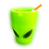 Silicone Glow in the Dark Butt Bucket Ashtray - Store Surplus - 6 Pieces Per Pack 26335L