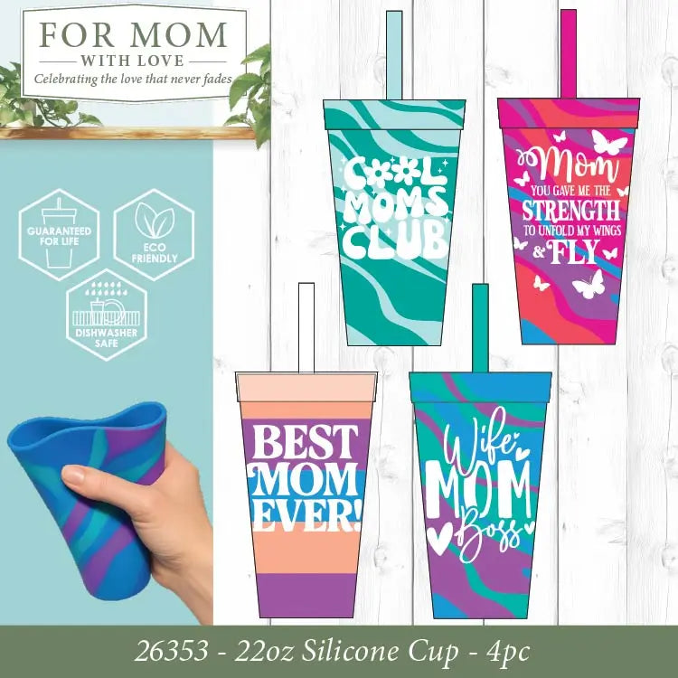 Mothers Day For Mom with Love Assortment Floor Display - 86 Pieces Per Retail Ready Display Kit 88624 NOVELTY INC