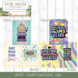 Mothers Day For Mom with Love Assortment Floor Display - 86 Pieces Per Retail Ready Display Kit 88624 NOVELTY INC