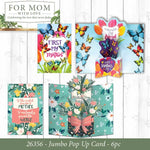Mothers Day For Mom with Love Assortment Floor Display - 86 Pieces Per Retail Ready Display Kit 88624 NOVELTY INC