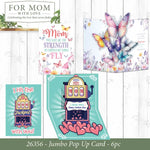 Mothers Day For Mom with Love Assortment Floor Display - 86 Pieces Per Retail Ready Display Kit 88624 NOVELTY INC