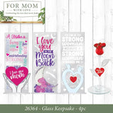 Mothers Day For Mom with Love Assortment Floor Display - 86 Pieces Per Retail Ready Display Kit 88624 NOVELTY INC