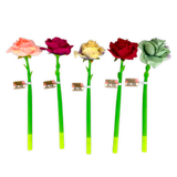 Bloom and Blossom Rose Gel Pen - Store Surplus No Display - 12 Pieces Per Pack 26427L
