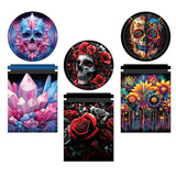 Full Print Butt Bucket Ashtray with LED Light - 6 Pieces Per Retail Ready Display 26430